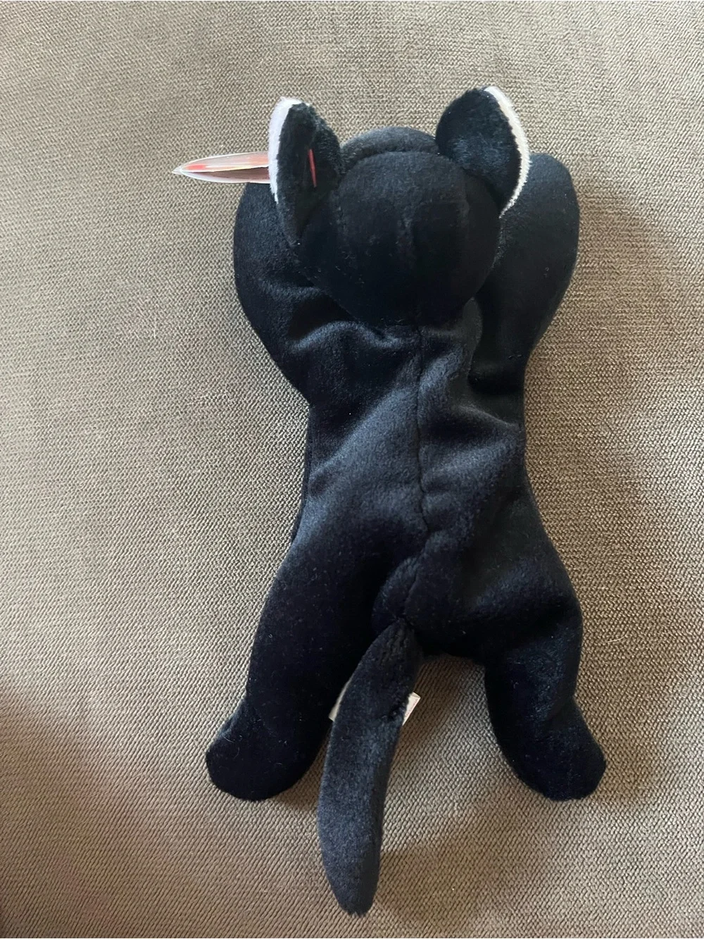 TY Beanie Babies Zip the Cat - All Black  Excellent Condition!